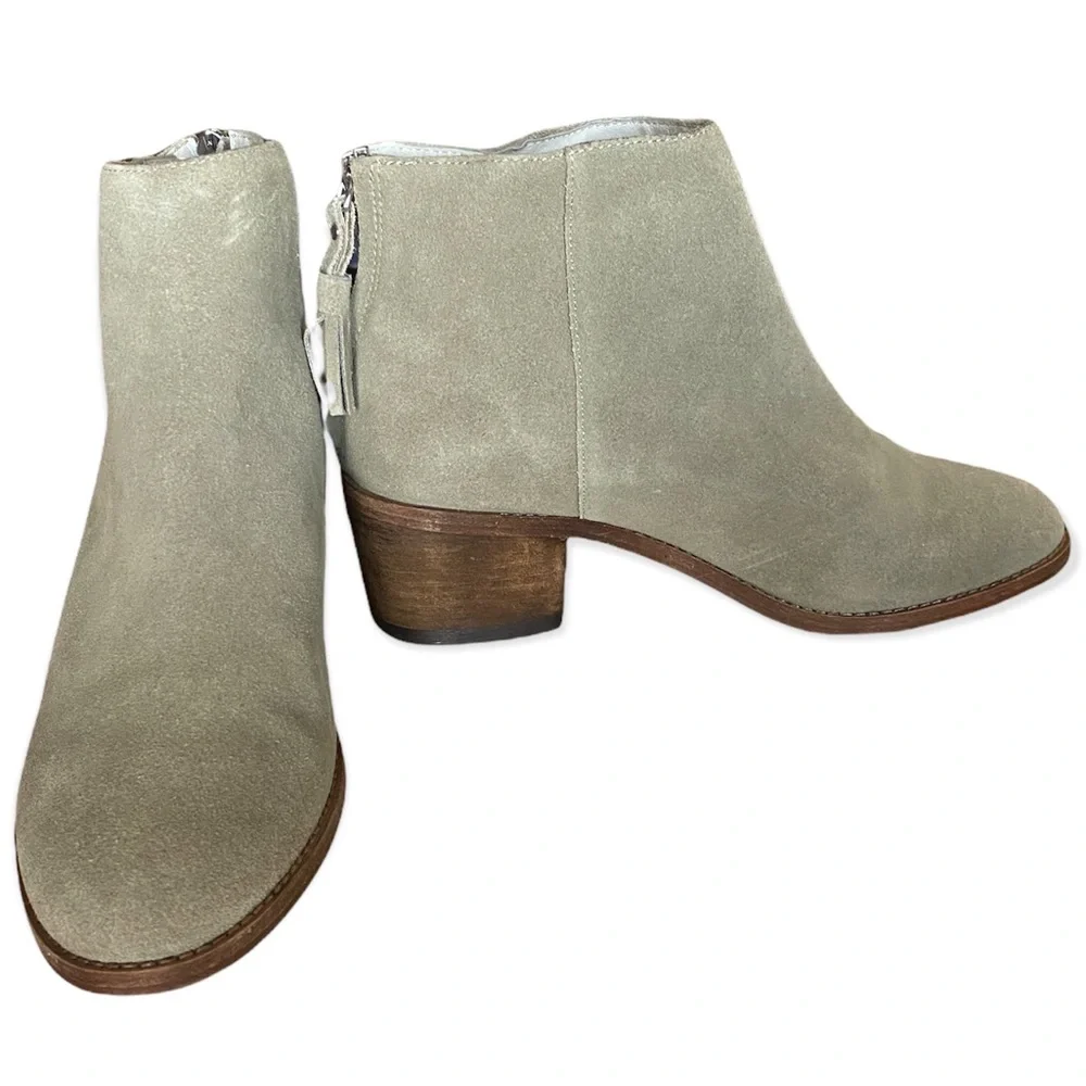 NWT Matt Bernson Beige Suede ankle boots Boho Booties Size 8 - Picture 6 of 15
